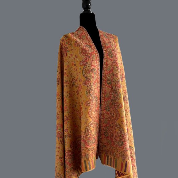Large wrap around | Long Scarf | Travel wrap | Warm and Cozy wrap | Pashmina - Picture 1 of 8